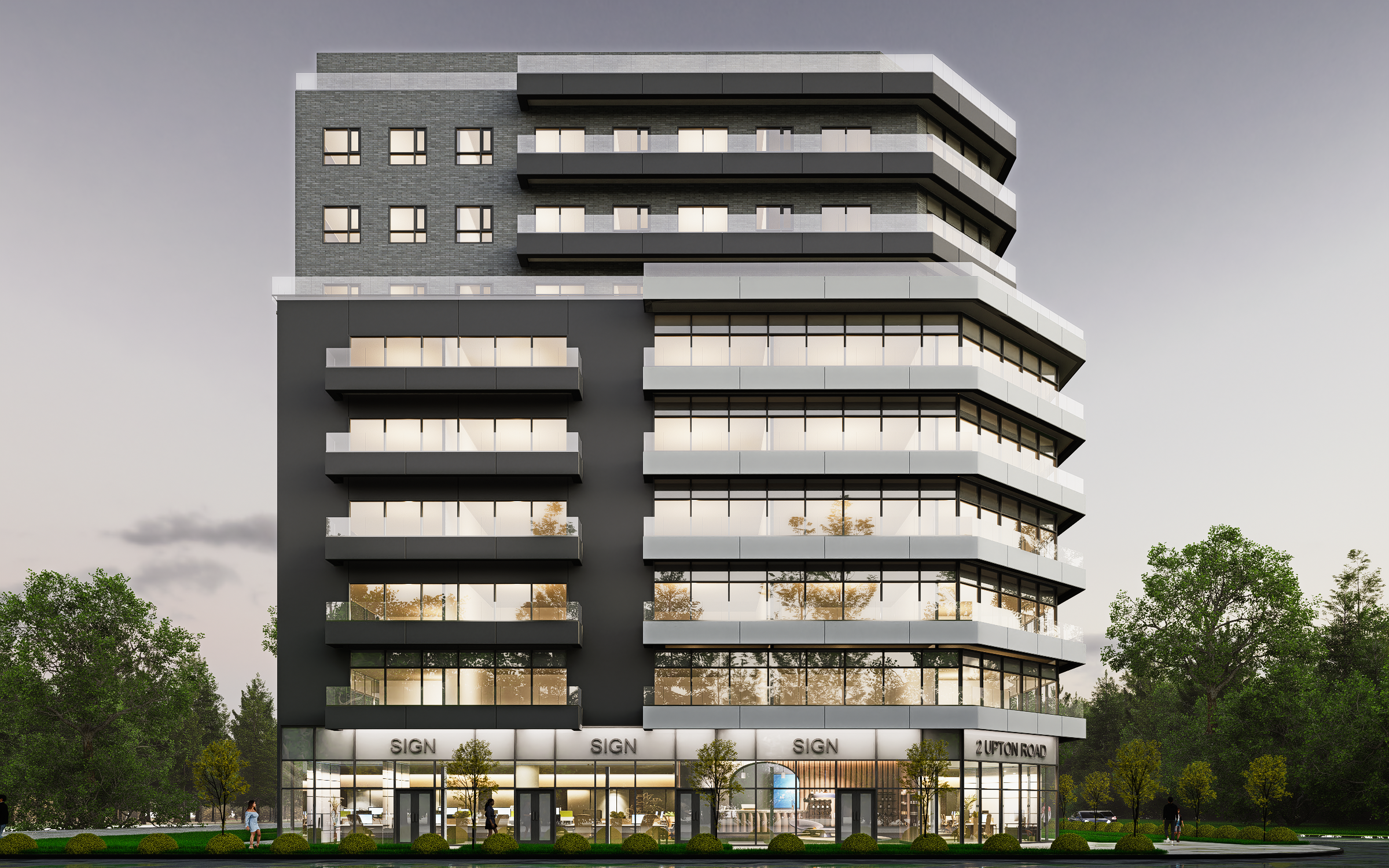 2 Upton Road in Scarborough ON by Vertex Architects Inc 